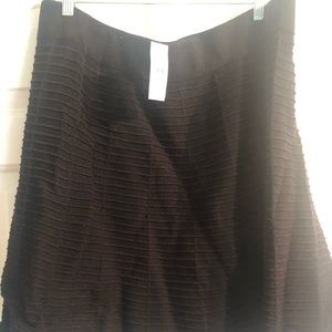 Black loft skirt.  NWT